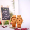 5dbb5f87-2525-42b7-b3b4-affe8b12f5c3 New bamboo and wood watch - a birthday and friendship commemorative gift.