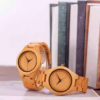 7985caf9-f82b-4162-bb8e-b46383bb58db New bamboo and wood watch - a birthday and friendship commemorative gift.