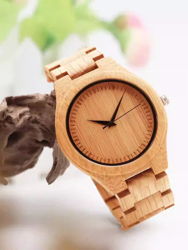 bb7a15c6-8c25-485c-a4a5-ffd5306249ad New bamboo and wood watch - a birthday and friendship commemorative gift.